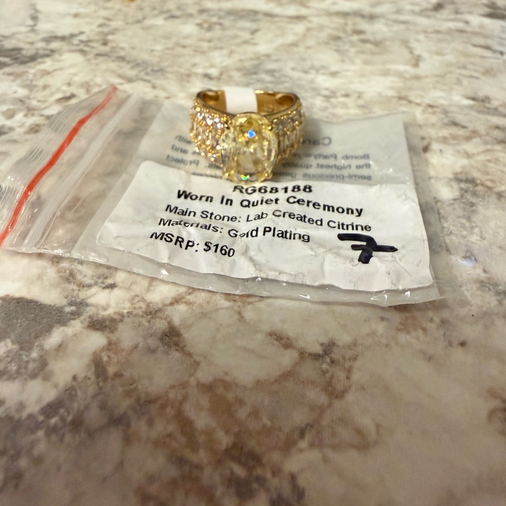 Bomb Party Nov 25 - Gold Plated size 7